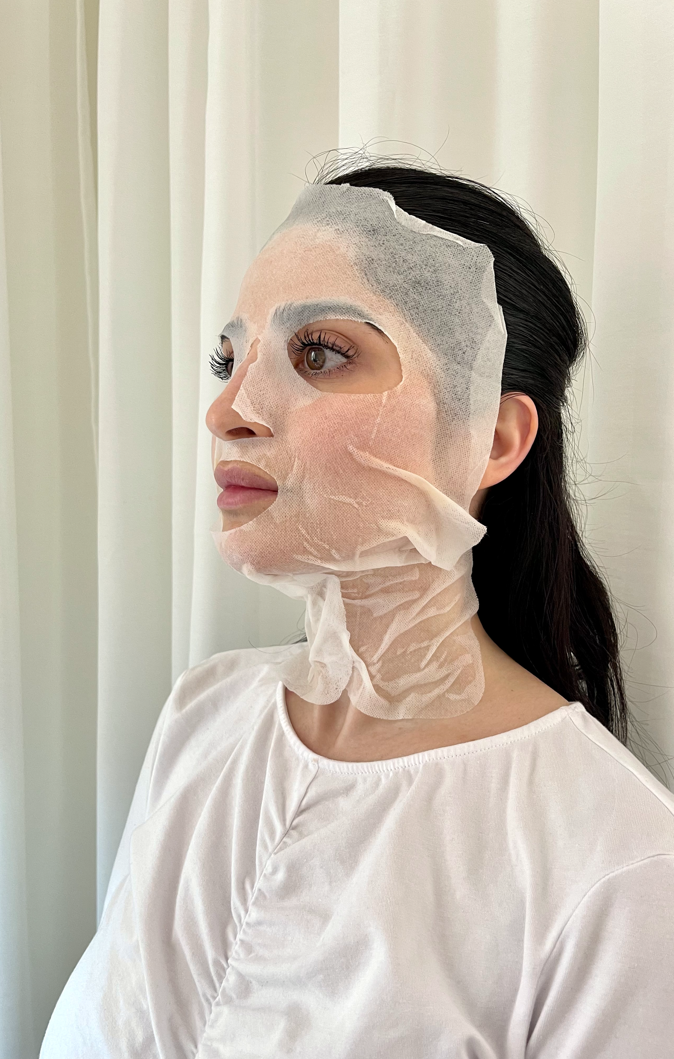 Sheet mask med åtstramande effekt